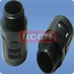 Plastic straight connector